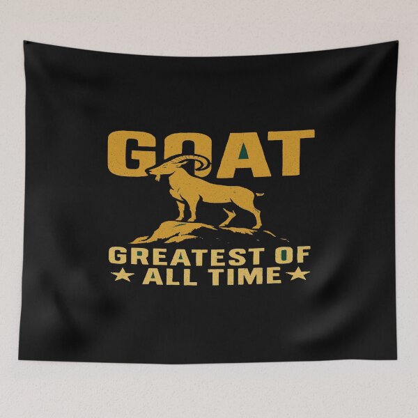 Item preview, GOAT Mountain Peak – Retro Adventure Motivation for Legends & High Achievers designed and sold by Bright Nest Studio.