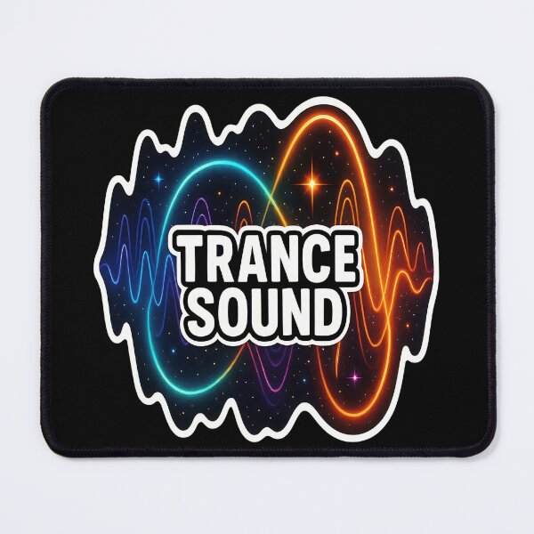 Item preview, Trance Sound Neon Waves – Psy Trance Electronic Music Festival Design designed and sold by |TRSSHOP|.
