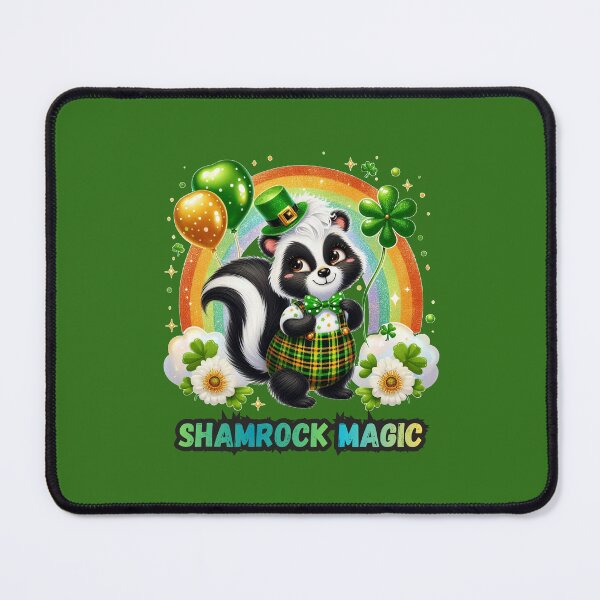 Item preview, Shamrock Magic Skunk designed and sold by All About DigiCraft by Fedelina.