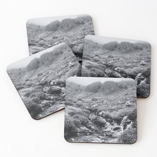 Item preview, Black and White Mountain Stream designed and sold by Clauando.