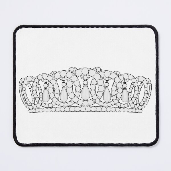 Item preview, Vladimir Pearl Drop Tiara designed and sold by FreeOrca.