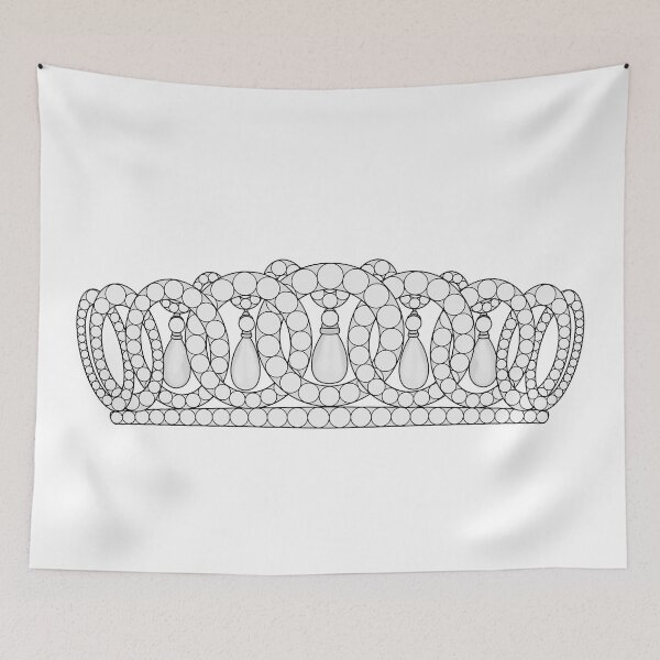 Item preview, Vladimir Pearl Drop Tiara designed and sold by FreeOrca.