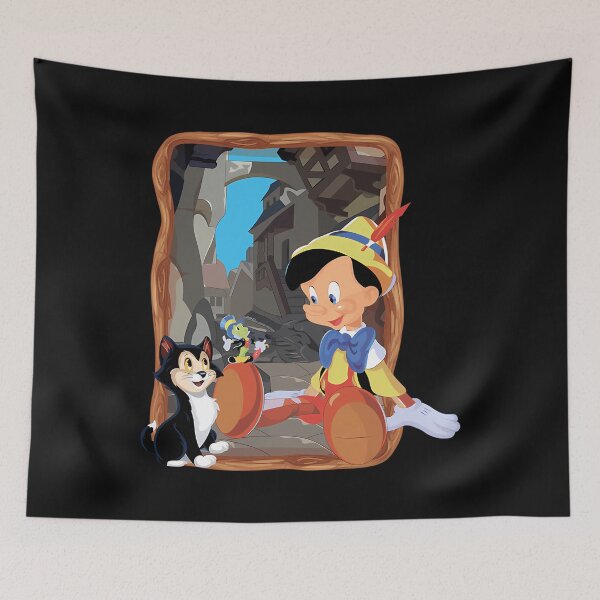 Item preview, Adventures With Pinocchio Figaro And Jiminy Cricket designed and sold by fangchensheng.