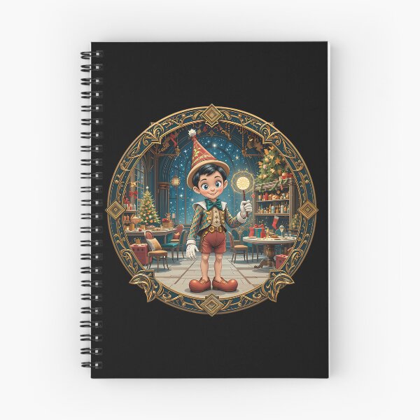 Item preview, Christmas Pinocchio Holiday Party Art designed and sold by fangchensheng.