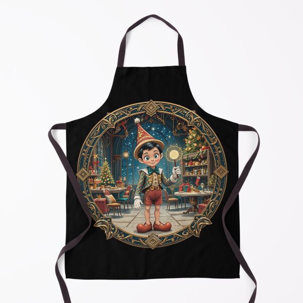 Item preview, Christmas Pinocchio Holiday Party Art designed and sold by fangchensheng.