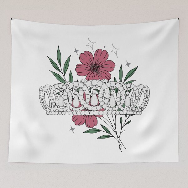 Item preview, Vladimir Pearl Drop Tiara Flowers designed and sold by FreeOrca.