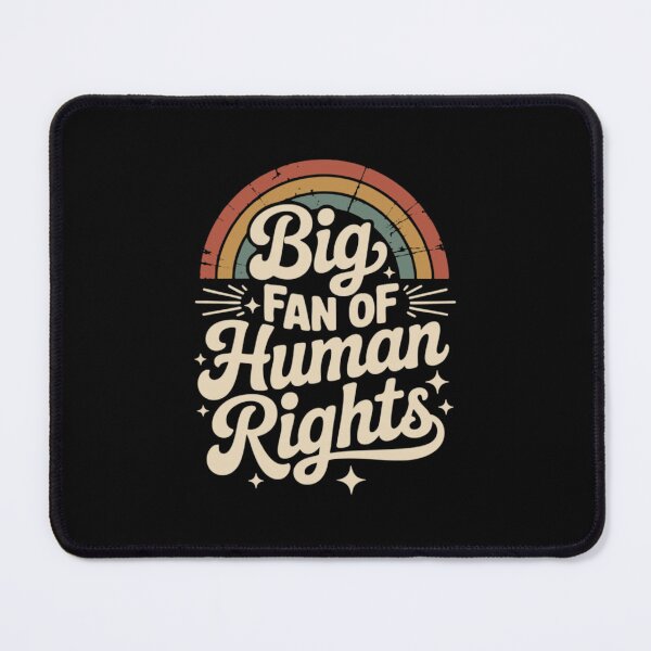 Item preview, Big Fan of Human Rights  designed and sold by marinahadden.