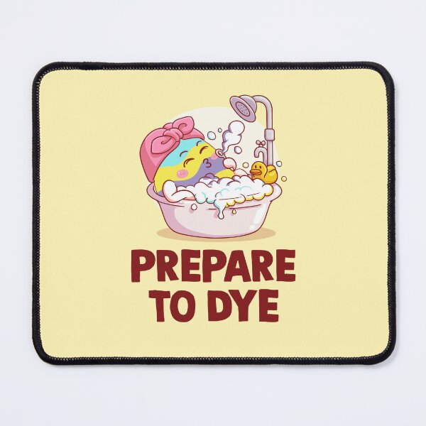 Item preview, "Prepare to Dye – Funny Kawaii Easter Egg Bath | Happy Easter Egg Hunt 2026 Design" designed and sold by artworkathome.