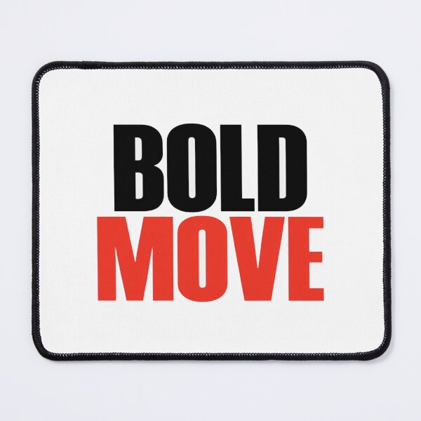 Item preview, Bold Move Typography – Strong Minimalist Motivation for Confidence & Daily Drive designed and sold by Bright Nest Studio.