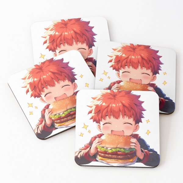 Item preview, Shirou Emiya Fate Stay Night Chibi Kawaii Joy designed and sold by earlobejerk.