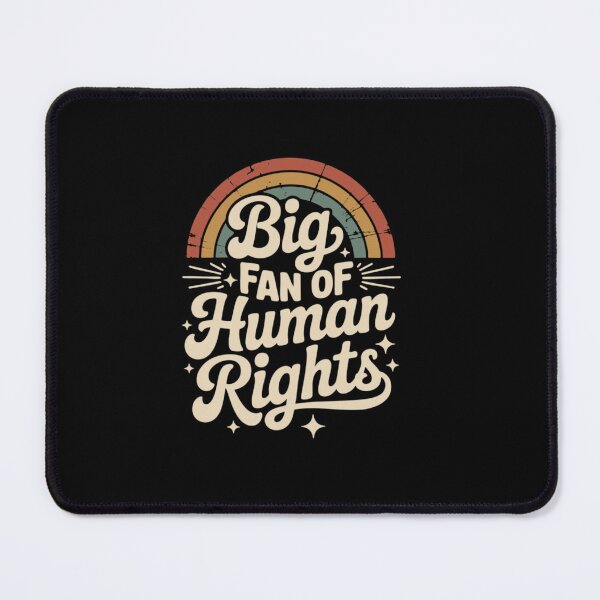 Item preview, Big Fan of Human Rights designed and sold by tanishabutler.