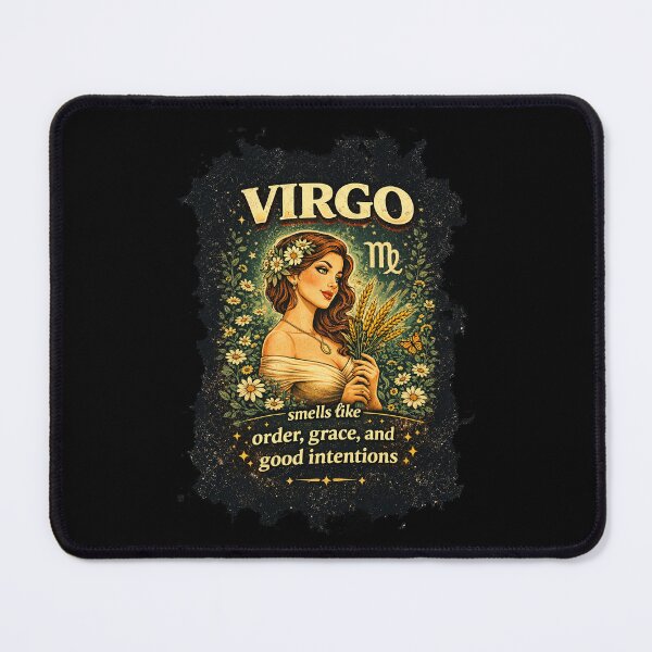 Item preview, Virgo Zodiac Maiden Symbol Design designed and sold by AlvelinaCP.