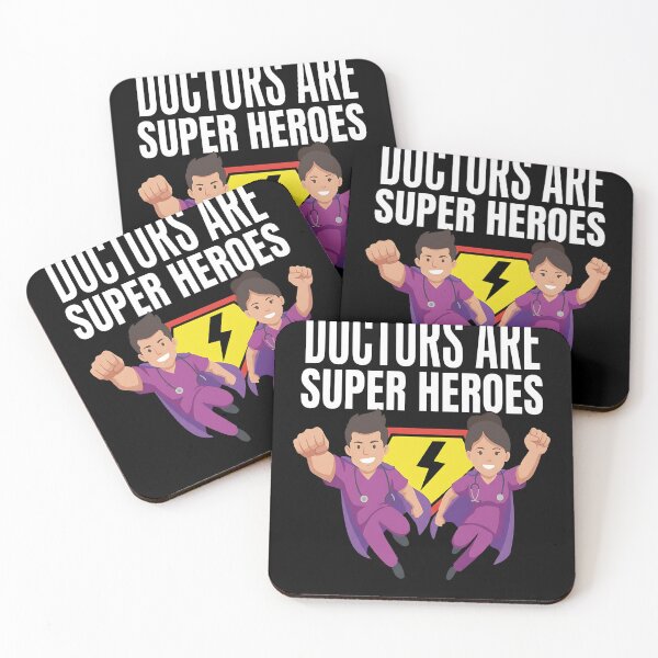 Item preview, Doctors Are Super Heroes designed and sold by ChiqueAvenue.
