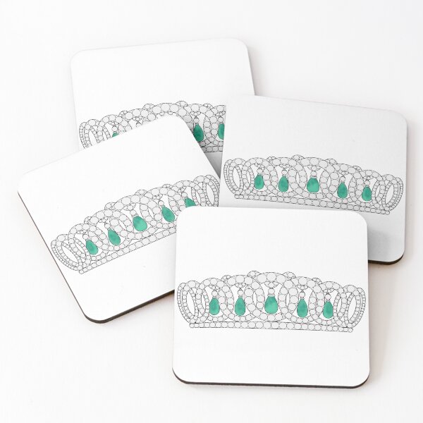 Item preview, Vladimir Emerald Drop Tiara designed and sold by FreeOrca.