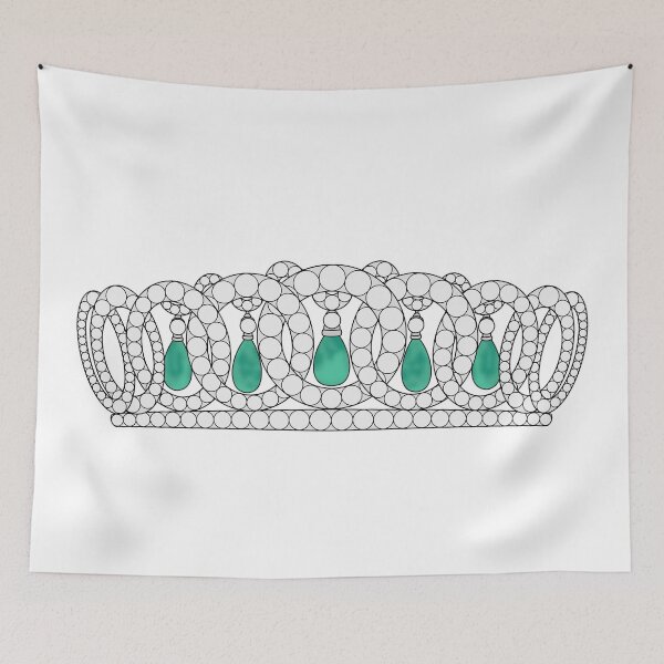 Item preview, Vladimir Emerald Drop Tiara designed and sold by FreeOrca.