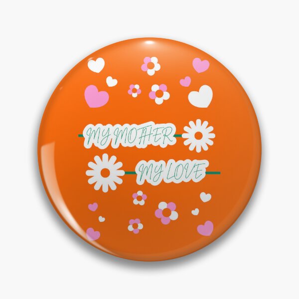 Item preview, My mother my love vibrant flowers with heartwarming message designed and sold by ItsMeSamad.