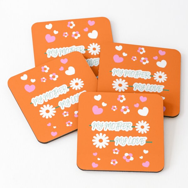 Item preview, My mother my love vibrant flowers with heartwarming message designed and sold by ItsMeSamad.