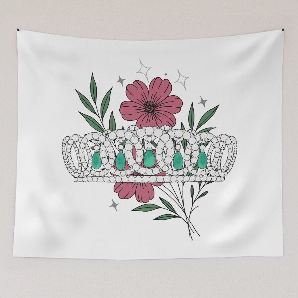 Item preview, Vladimir Emerald Drop Tiara Flowers designed and sold by FreeOrca.