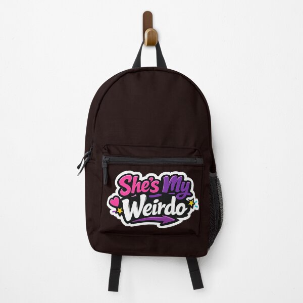 Item preview, She’s My Weirdo Cute Couple Love Sticker – Funny Girlfriend Gift designed and sold by Trigart-art.