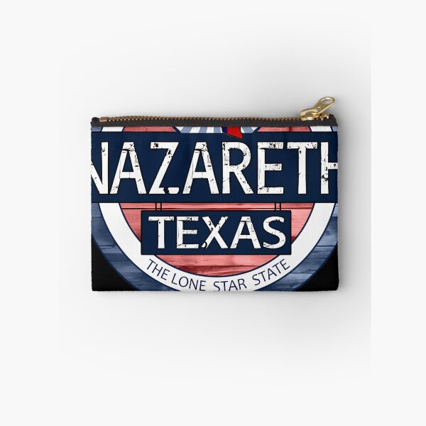 Item preview, Nazareth Band Rock Scotland Hard Formed In Dunfermline Nazareth Texas Rustic Wood Circle Britania designed and sold by Kayuh-arts.
