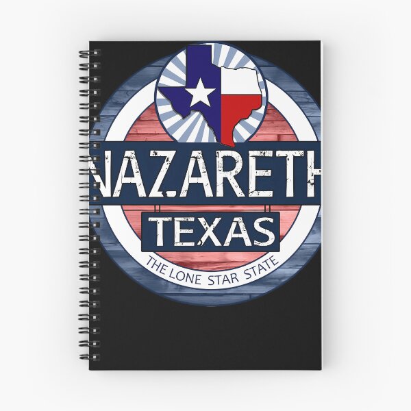 Item preview, Nazareth Band Rock Scotland Hard Formed In Dunfermline Nazareth Texas Rustic Wood Circle Britania designed and sold by Kayuh-arts.