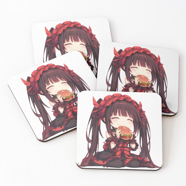 Item preview, Kurumi Tokisaki Date A Live Chibi Kawaii Bite designed and sold by earlobejerk.