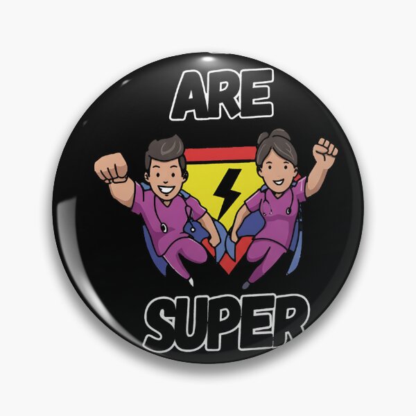 Item preview, Doctors Are Super Heroes Male and Female designed and sold by ChiqueAvenue.