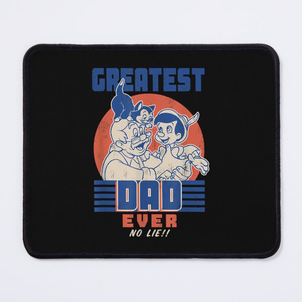 Item preview, Pinocchio And Geppetto Greatest Dad Ever No Lie designed and sold by fangchensheng.
