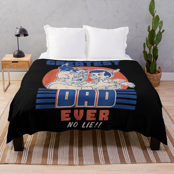 Item preview, Pinocchio And Geppetto Greatest Dad Ever No Lie designed and sold by fangchensheng.