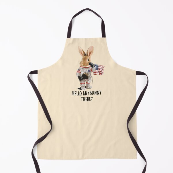 Item preview, "Happy Easter 2026: Easter Astronaut Bunny - Hello Anybunny There? Easter Egg Hunt Space Adventure Design" designed and sold by artworkathome.