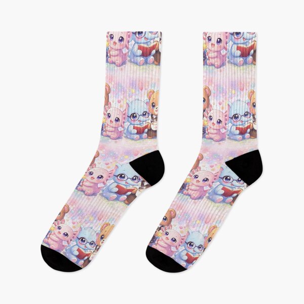 Item preview, Magical Kawaii Animal Trio - Anime Style. designed and sold by Lylysun.