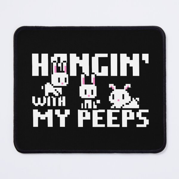 Item preview, "Happy Easter 2026 – Hangin' with My Peeps, Cute Pixel Bunnies & Fun Bunny Vibes" designed and sold by artworkathome.