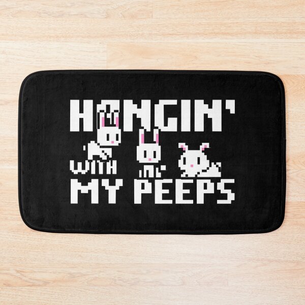 Item preview, "Happy Easter 2026 – Hangin' with My Peeps, Cute Pixel Bunnies & Fun Bunny Vibes" designed and sold by artworkathome.