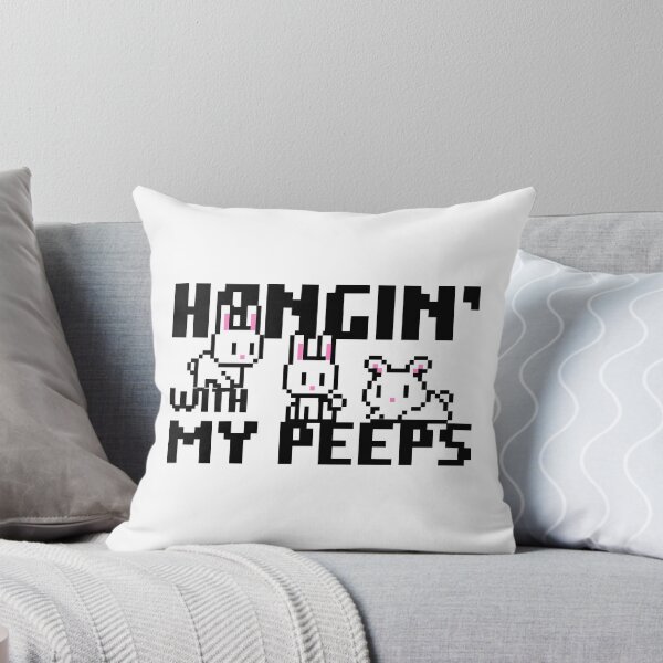 Item preview, "Happy Easter 2026 – Hangin' with My Peeps, Cute Pixel Bunnies & Fun Bunny Vibes" designed and sold by artworkathome.