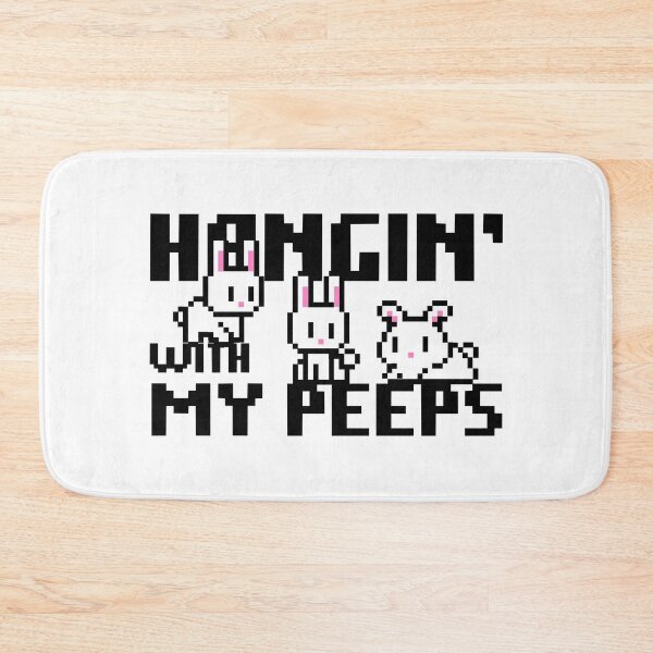 Item preview, "Happy Easter 2026 – Hangin' with My Peeps, Cute Pixel Bunnies & Fun Bunny Vibes" designed and sold by artworkathome.