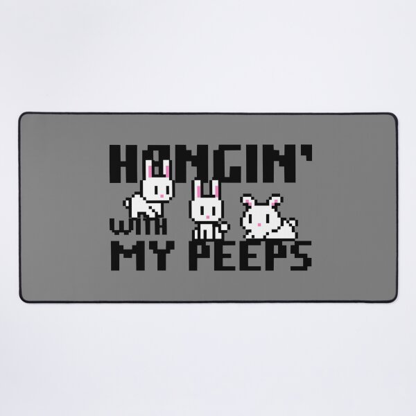 Item preview, "Happy Easter 2026 – Hangin' with My Peeps, Cute Pixel Bunnies & Fun Bunny Vibes" designed and sold by artworkathome.