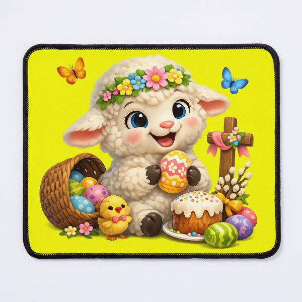 Item preview, Fluffy Easter Joy – Adorable Celebration Vibes designed and sold by RolMerch.