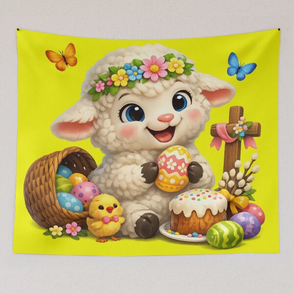 Item preview, Fluffy Easter Joy – Adorable Celebration Vibes designed and sold by RolMerch.
