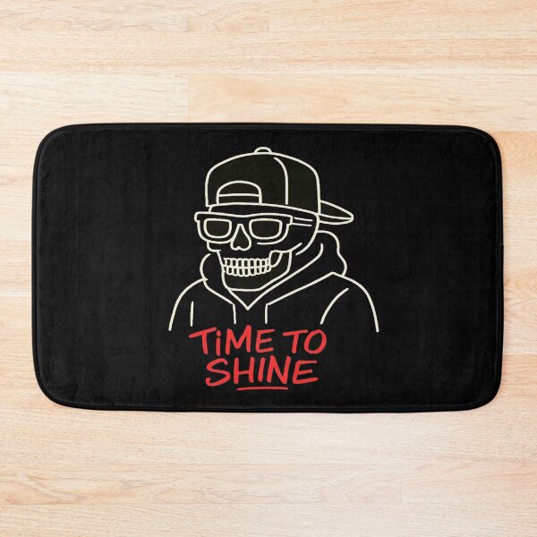 Item preview, Time to Shine Skull – Urban Streetwear Graphic for Confidence & Bold Style designed and sold by Bright Nest Studio.