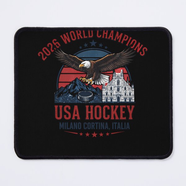Item preview, Usa Hockey 2026 World Champs Milano Cortina Italia designed and sold by Emmanuelopene.