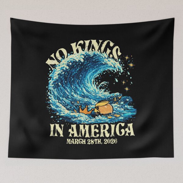 Item preview, No Kings in America March 28 2026 No Kings Day designed and sold by Ortigzitoun.