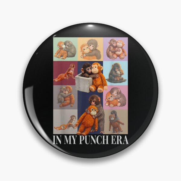 Item preview, In My Punch Era Funny Monkey Meme Cute Animal Humor designed and sold by Jone Cham.