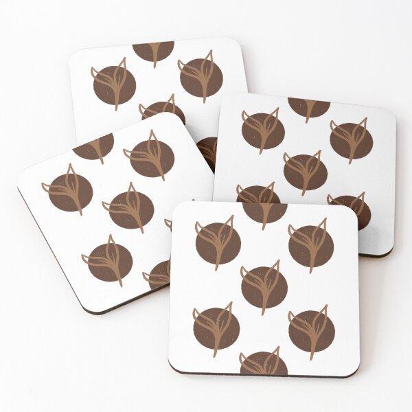 Item preview, Brown Leaves Pattern designed and sold by Tigerlilly Designs.