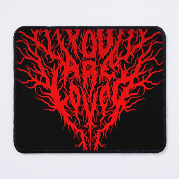 Item preview, You Are Loved Death Metal Design (Red) designed and sold by Kayuh-arts.