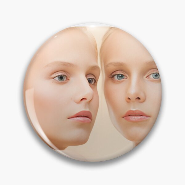 Item preview, Elegant Twins Beauty Portrait Close-Up Skin designed and sold by VirraOlla.