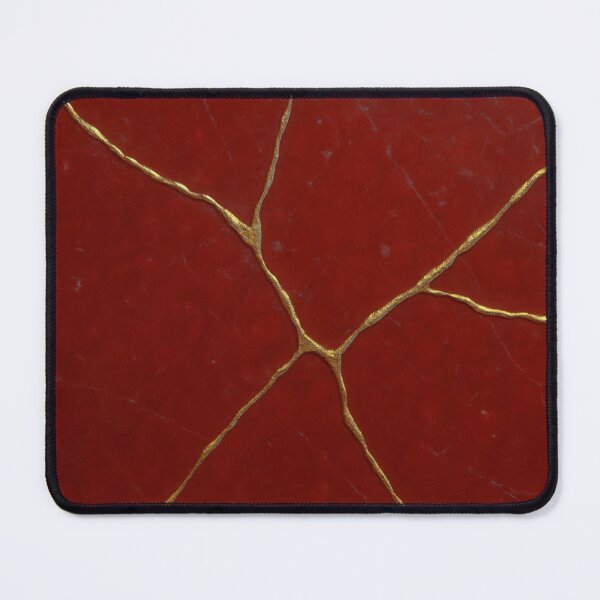 Item preview, Kintsugi Crimson & Gold – The Art of Refined Fractions designed and sold by Eric Nagel.