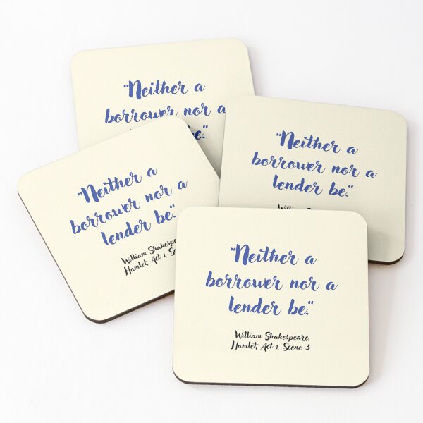 Item preview, Shakespeare Quote designed and sold by CharlottePlaceArt.