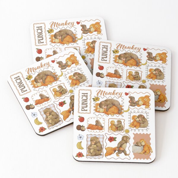 Item preview, Punch Baby Monkey designed and sold by canva-scharmco.