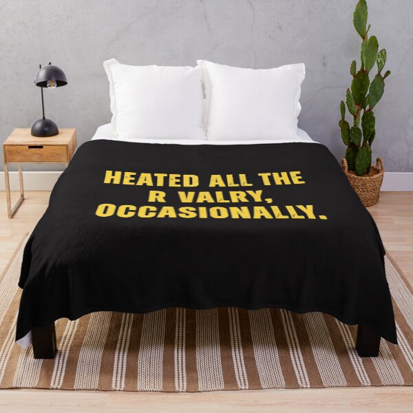 Item preview, Heated All The Time Rivalry Occasionally Funny Competition Quote designed and sold by kiralynstration.