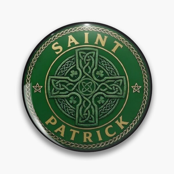 Item preview, Saint Patrick Celtic Cross Irish Knotwork Design designed and sold by MuggyandMo.